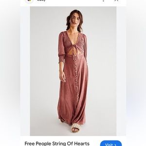 Free People Mauve Maxi Dress
